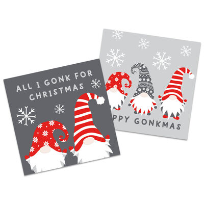 Charity Happy Gonkmas Christmas Cards: Pack of 20 image number 2
