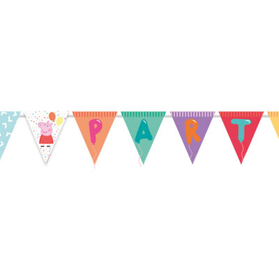 Peppa Pig Party Pennant Banner image number 2