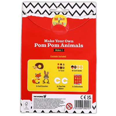 Make Your Own Woodland Pom Pom Animals image number 3