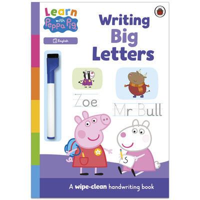 Wipe Clean Learn with Peppa: Writing Little Letters image number 1
