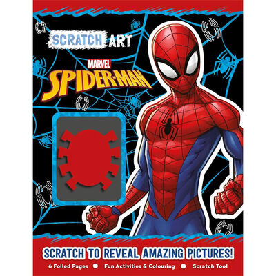Marvel Spiderman: Scratch Art image number 1