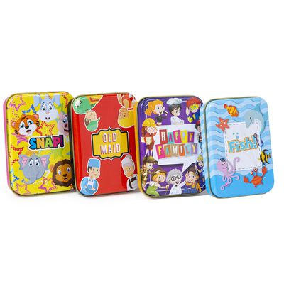 Children's Card Games in Tin - Assorted image number 3