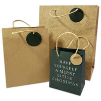 Christmas Forest Gift Bags: Pack of 3