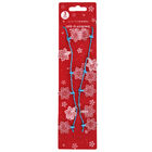 LED Flashing Snowflake Necklace image number 1