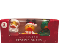 Festive Ducks: Pack of 3