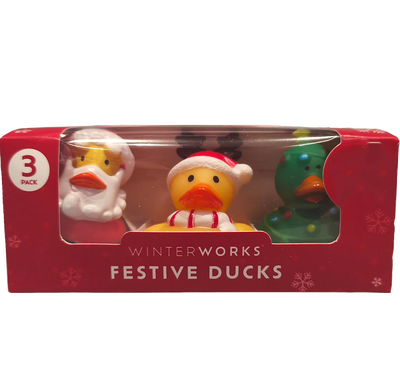 Festive Ducks: Pack of 3 image number 1