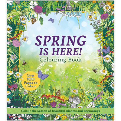Spring is Here Colouring Book image number 1