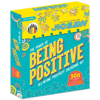 The Power of Being Positive: Colouring Book and Jigsaw image number 1