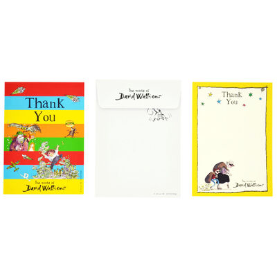 David Walliams Thank You Cards: Pack of 8 image number 2