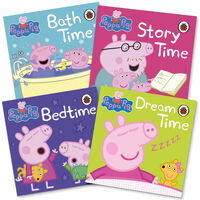 Peppa Pig Bedtime Library: 4 Book Collection