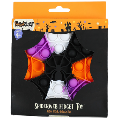 Spiderweb Fidget Popper Toy image number 1
