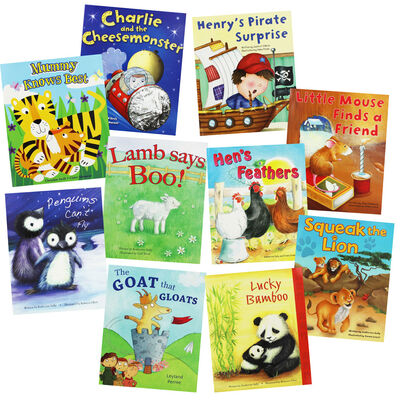 Happy Animals: 10 Kids Picture Books Bundle image number 1