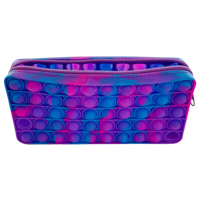 Jotz! Fidget Popper Pencil Case: Purple/Blue image number 1