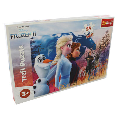 Disney Frozen 2 Maxi 24 Piece Jigsaw Puzzle image number 1