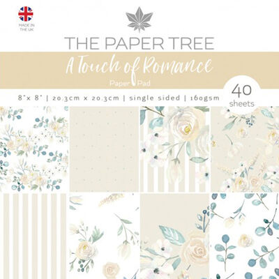 A Touch of Romance Paper Pad - 8x8 Inch image number 1