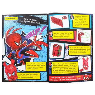 Spider Man Into The Spider-Verse Activity Play Book image number 3