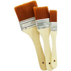Wide Flat Paint Brush Set image number 2