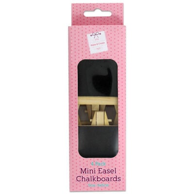Mini Chalk Boards: Pack of 4 image number 1