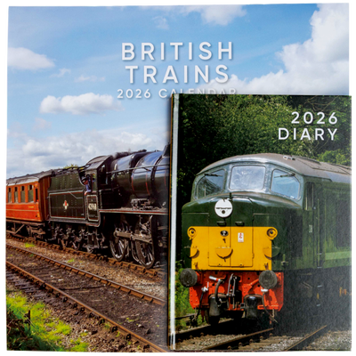 Trains 2026 Calendar & Diary Set image number 1
