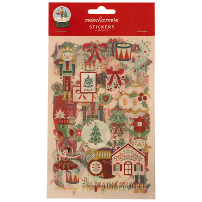Nutcracker Clear Stickers: Pack of 100 image number 1