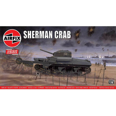 Airfix Sherman Crab 1:76 Model Set image number 1