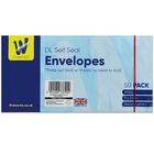 Works Essentials DL White Self Seal Envelopes: Pack of 50 image number 1