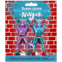 Super Sticky Wall Crawler Ninjas: Pack of 2