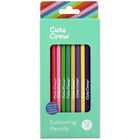 Cute Crew Colouring Pencils: Pack of 12 image number 1