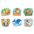 PlayWorks My Baby 6 in 1 Animal Jigsaw Puzzles image number 3