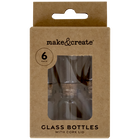 Glass Craft Bottles: Pack of 6 image number 2
