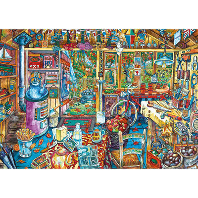 The Workshop 1000 Piece Jigsaw Puzzle image number 2