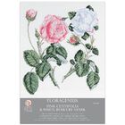 Floragenius Counted Cross Stitch Kit: Pink Centifolia & White Roses image number 1