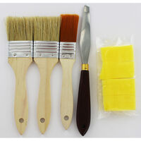 8 Piece Brush and Sponge Set
