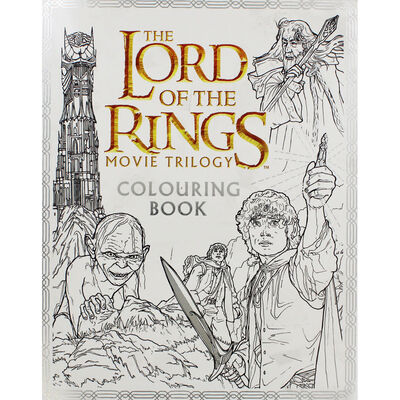 Lord of the Rings Movie Trilogy Colouring Book image number 1