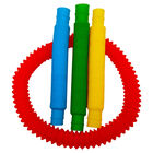 Twisty Tubes Fidget Toy: Pack of 4 image number 2