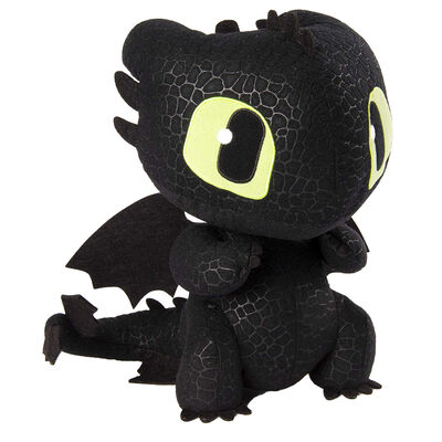 How to Train Your Dragon: Squeeze & Growl Toothless Plush image number 3