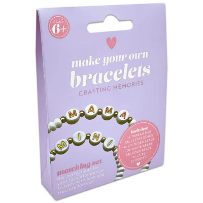 Make Your Own Mama and Mini Bead Bracelet Kit image number 2