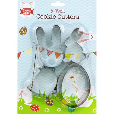 Easter Cookie Cutters: Pack of 5 image number 1