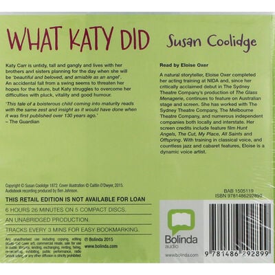What Katy Did: CD image number 2