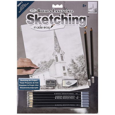 A4 Sketching Made Easy: Ivy Church image number 1