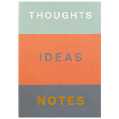 A5 Flexi Thoughts Ideas Notes Notebook image number 1