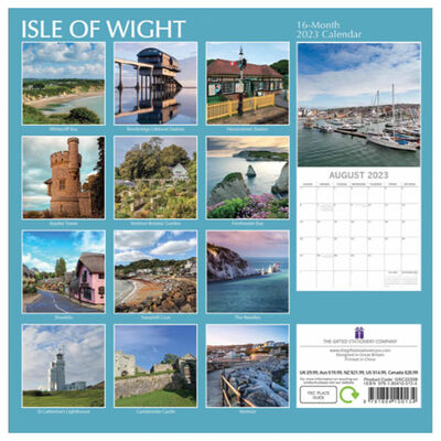 Isle of Wight 2023 Square Calendar image number 3