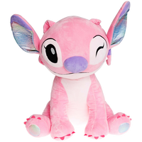 Giant 50cm Disney Stitch Plush: Angel