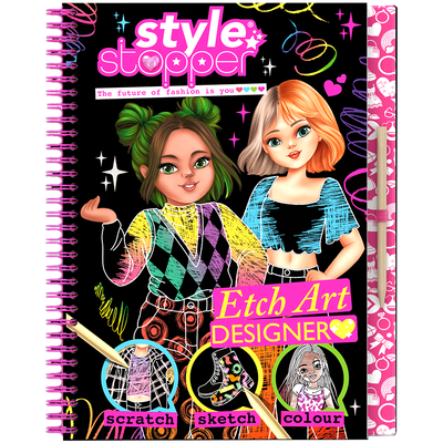 Stylestopper: Etch Art Sketchbook image number 1