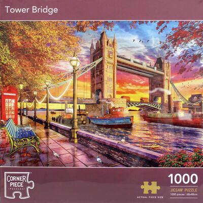 Tower Bridge 1000 Piece Jigsaw Puzzle image number 1
