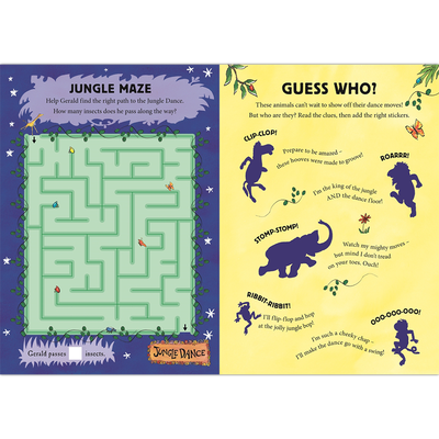 Giraffes Can't Dance Sticker Activity Book image number 3