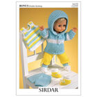 Hayfield Bonus DK: Doll Set Knitting Pattern 3122 image number 1