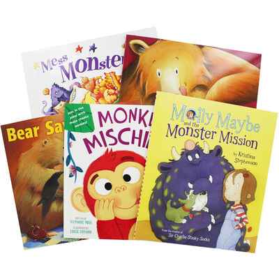 Monkey Mischief - 10 Kids Picture Books Bundle image number 3