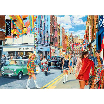 Carnaby Street 1000 Piece Jigsaw Puzzle image number 2