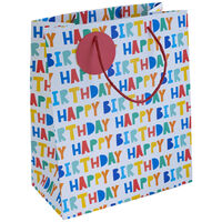 Large Gift Bag: Happy Birthday